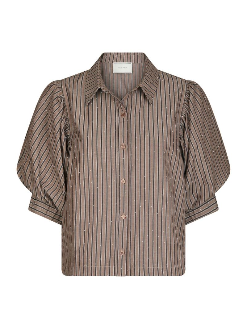 Etta soft Stipe Stone Shirt 