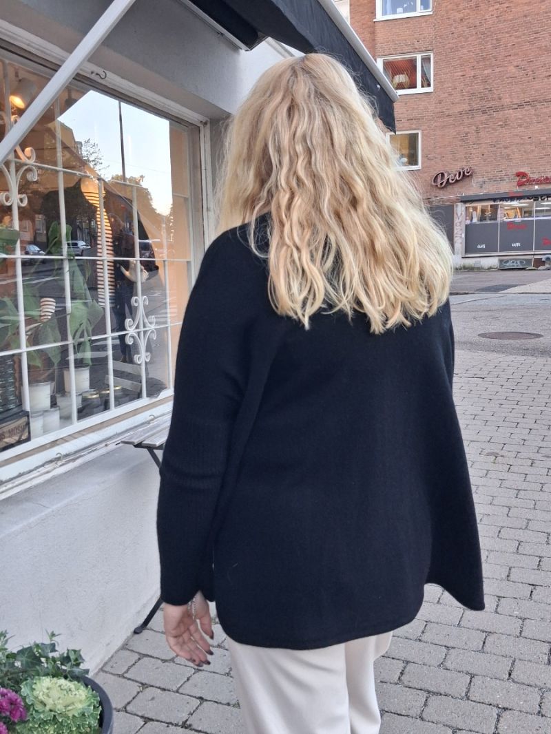 Cardigan Ponch svart