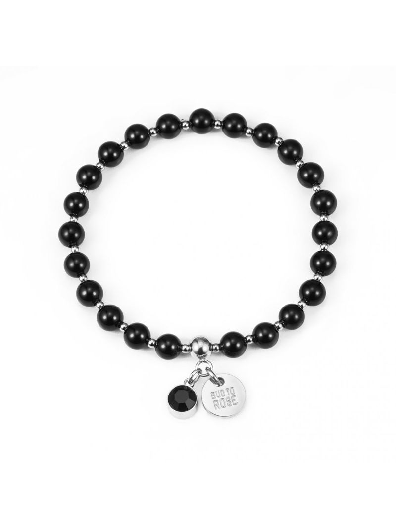 Beverly Bracelet Black Silver