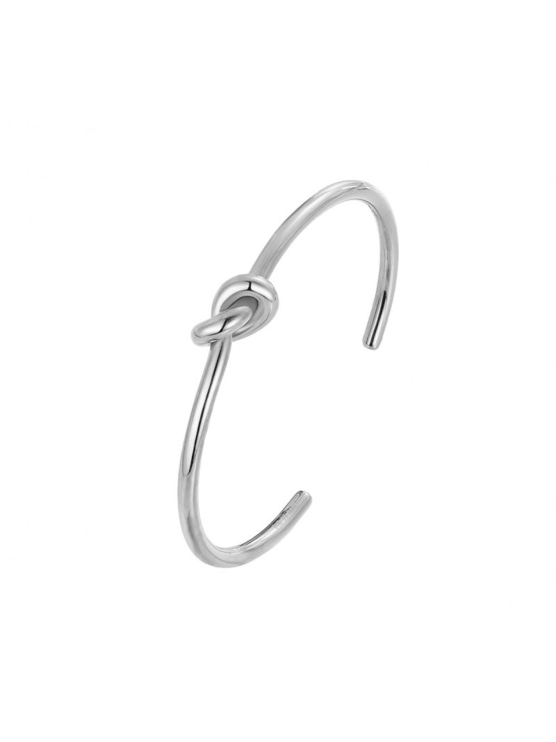 Knot Bangle Silver