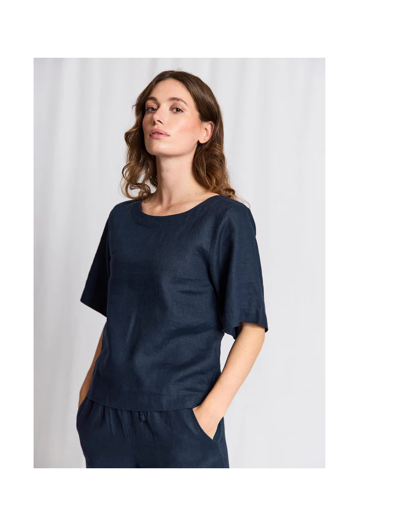 BS Lucianne Regular Fit Top Navy