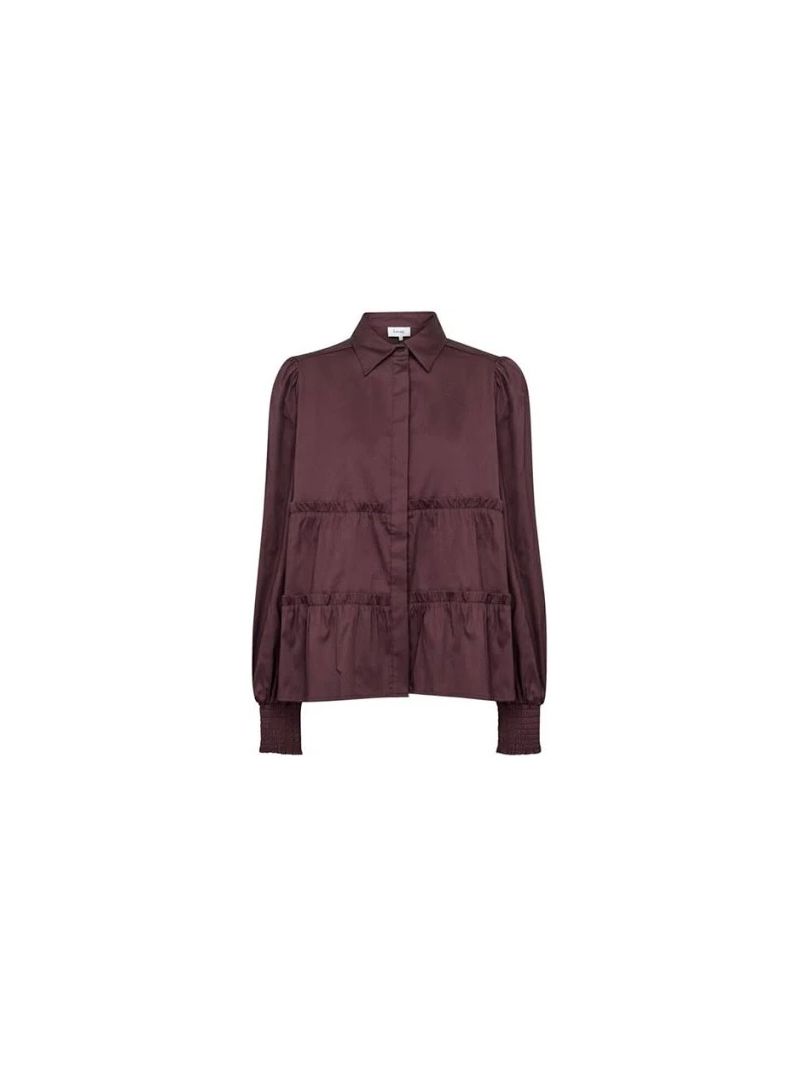 LR-Isla Solid 95 Shirt Fudge