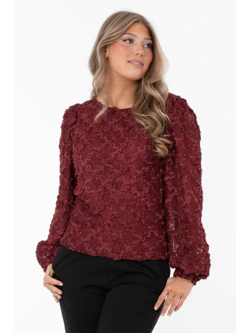 Isolde Blouse Röd