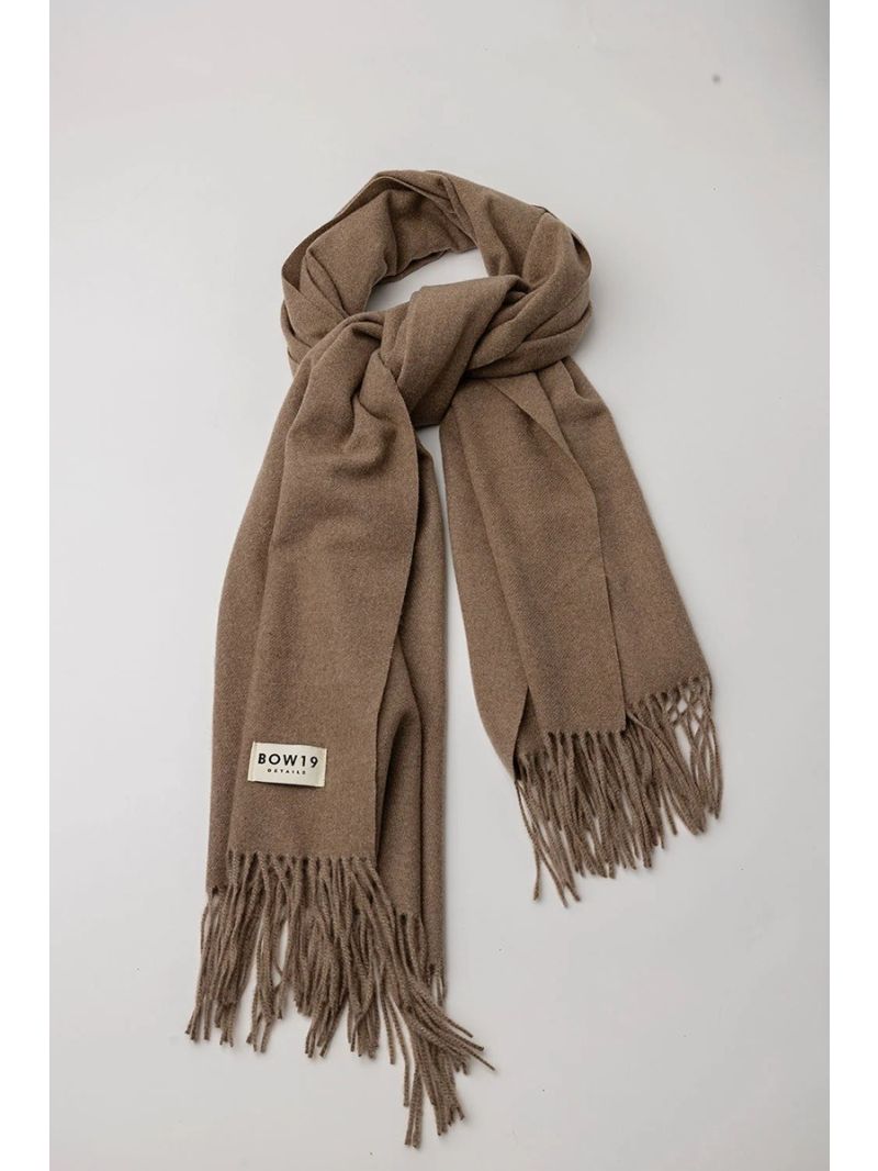 Soft Scarf Taupe  Brun