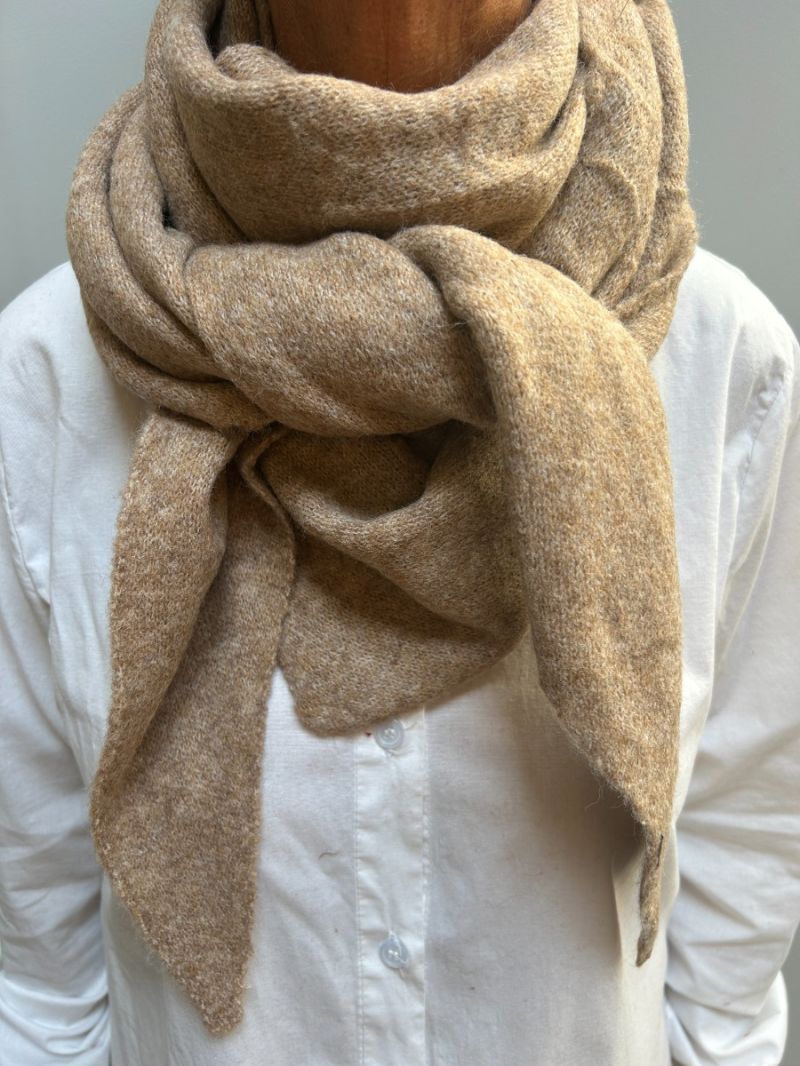 Scarf Camel Beige