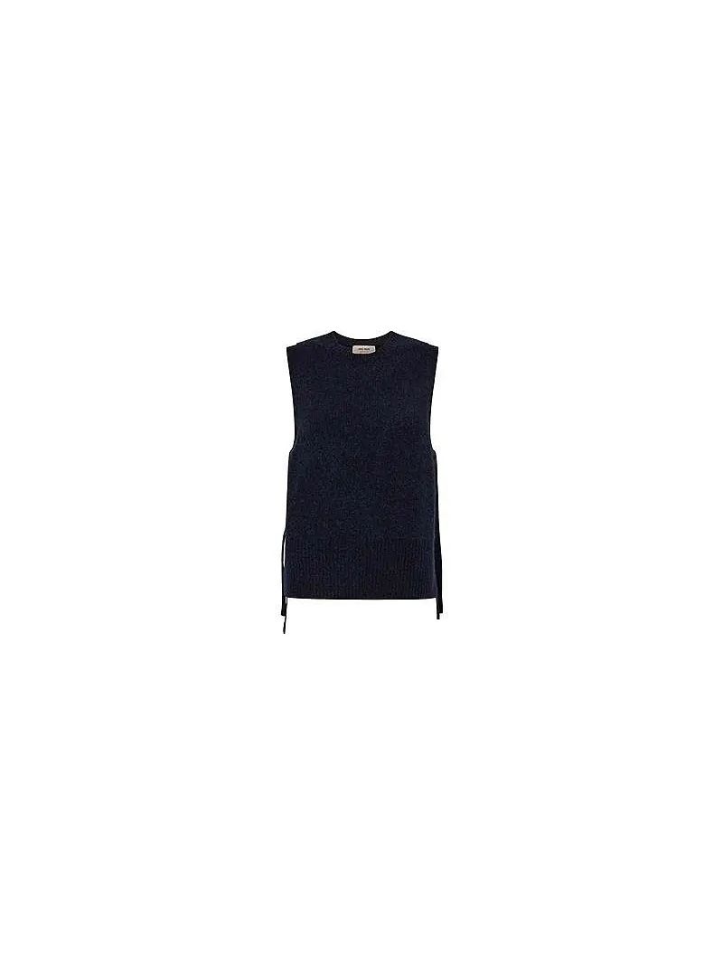 MMThora Tie Knit Vest Salute Navy