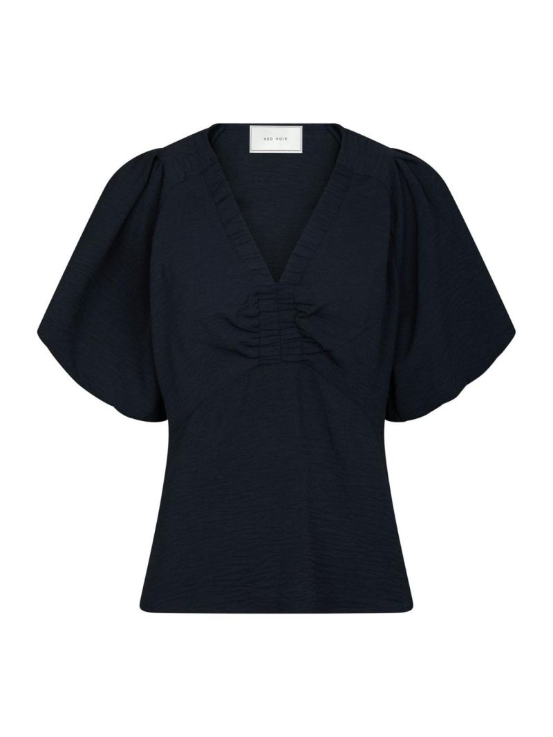 Irina Structure Blouse Navy