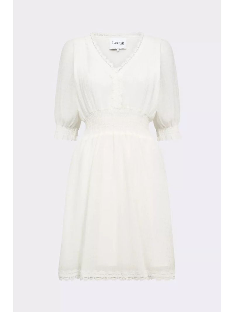 LR-Leslie 1 Dress Star White