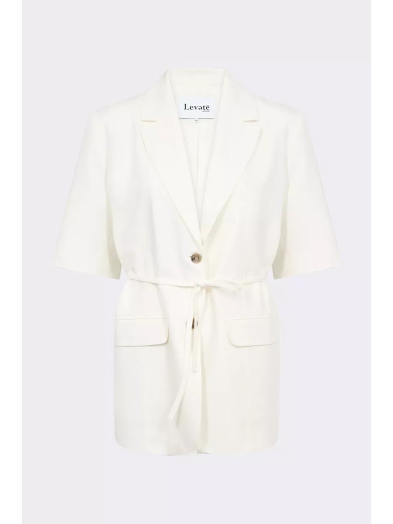 LR-Laura 1 Blazer Star White