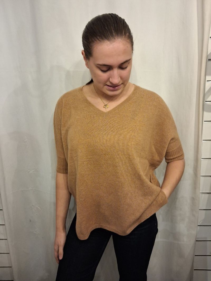 Eimee Pull poncho Camel