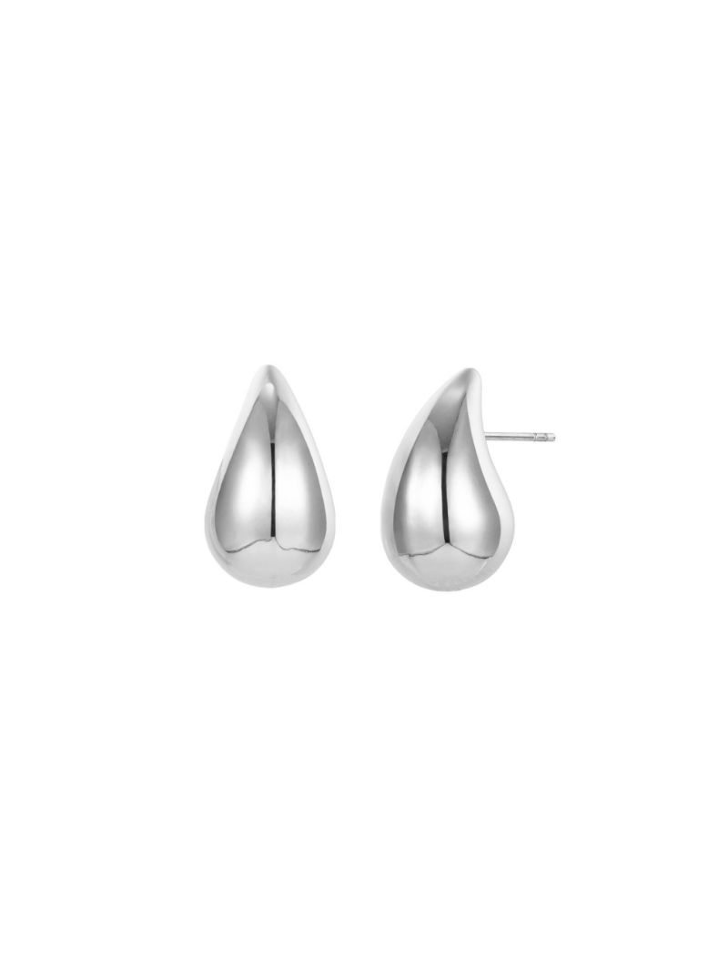 DONNA DROP EARRING SILVER