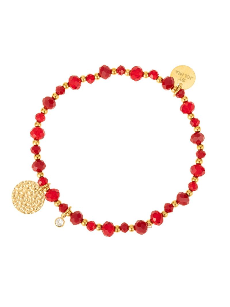 Menton Bracelet Dark Red