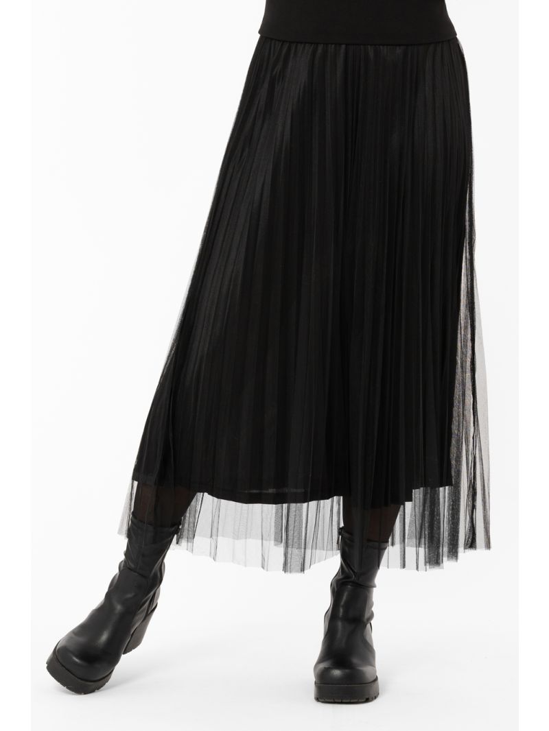 Clemence Reversable Skirt Black