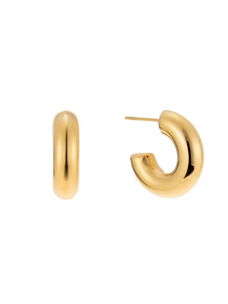 Ivy mini hoop gold