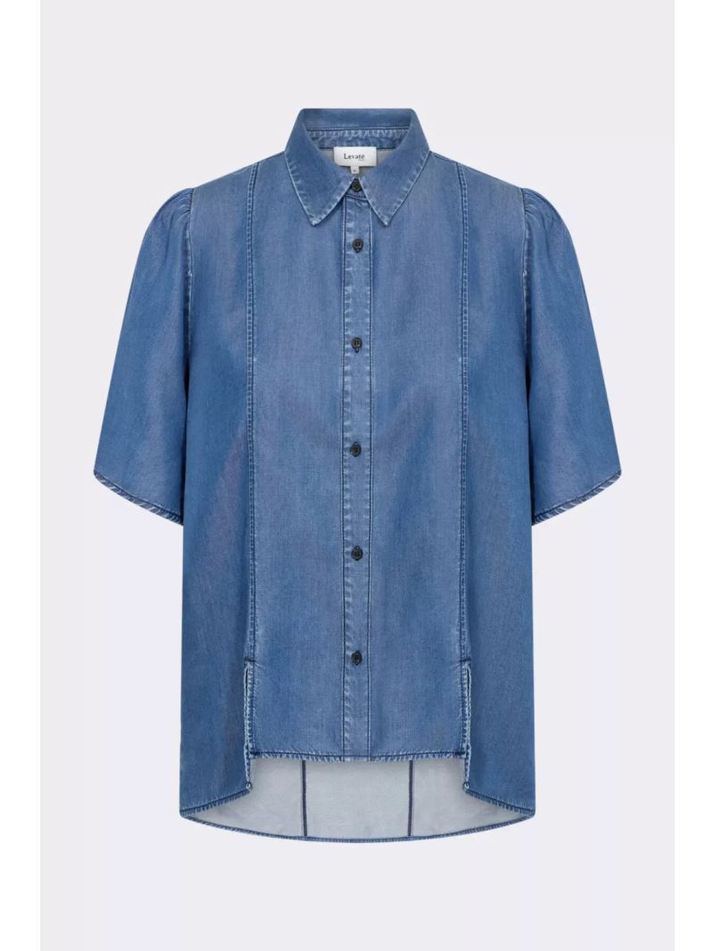 LR-Henri 6 Shirt Medi Blue Denim
