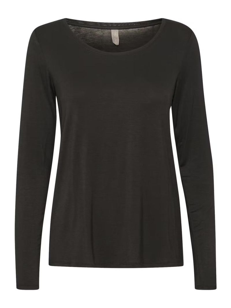 CUpoppy T-shirt LS Black