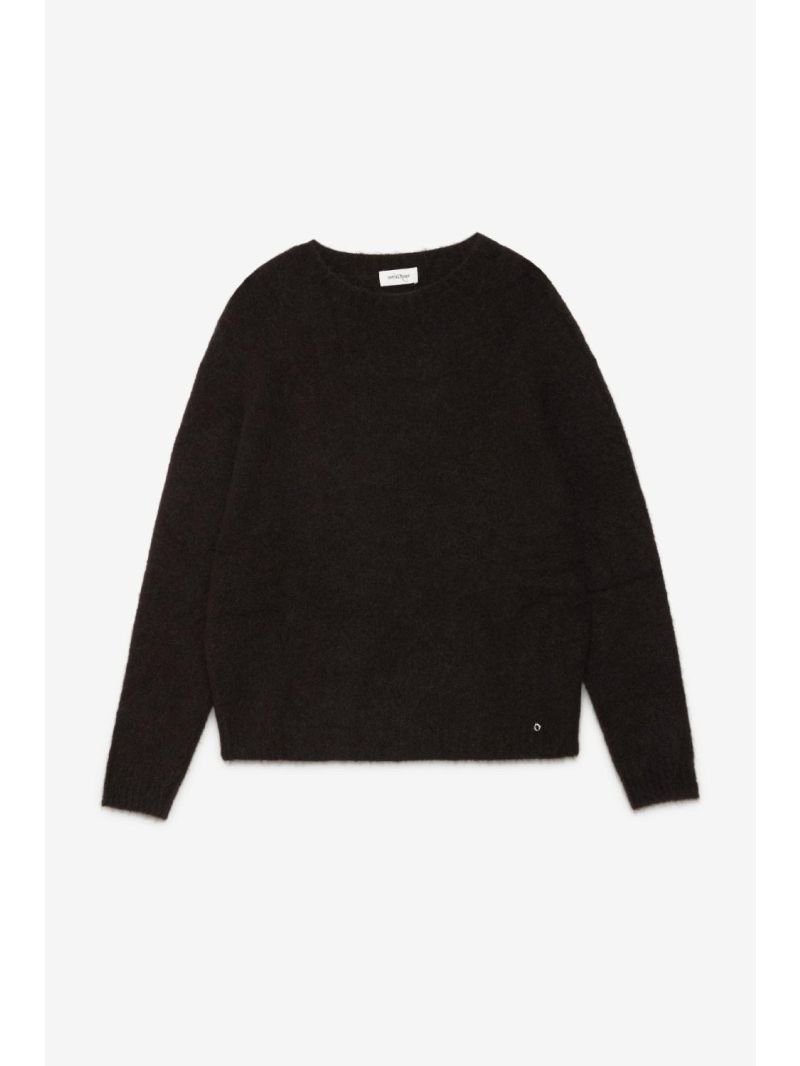 Wool blend sweater Brun