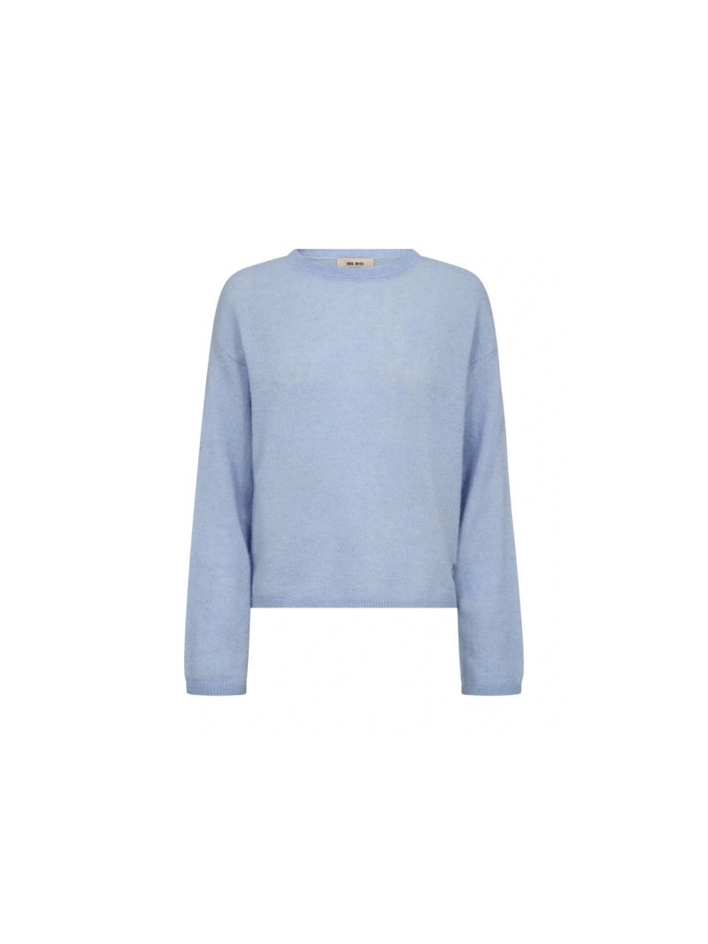 MMMape O-Neck Knit Brunnera Blue