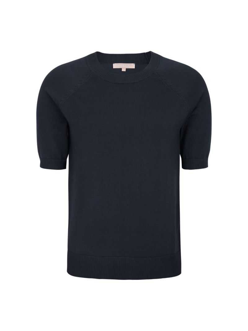 SRMaria ss O-neck knit eclipse