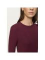 SRFenja O-neck Top Vinröd