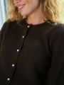 Nuna Knit Cardigan Brown