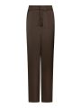 Emmett Heavy Sateen Pants Dark Brown