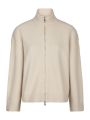 Asley Zip Knit Cardigan Ivory