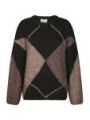 Inga Check Fluff Knit