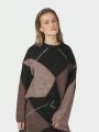 Inga Check Fluff Knit