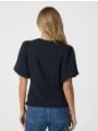 Irina Structure Blouse Navy