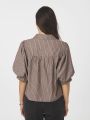 Etta soft Stipe Stone Shirt 