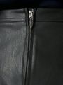 Raya Faux Leather Skirt