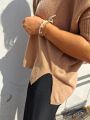 Eimee Pull poncho Camel