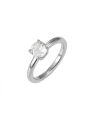 STELLA SOLITAIRE RING SILVER