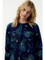 Hanalei Bay Long Genie Navy Paisley