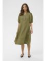 CUaniela MollySSPlacket dress Grön