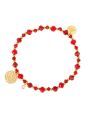 Menton Bracelet Dark Red