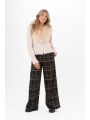 CATRIONA PANTS BLACK/BROWN/SAND