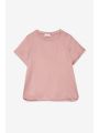 Viscose satin T-shirt