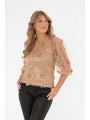 Florence Blouse Antique Gold
