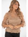 Florence Blouse Antique Gold