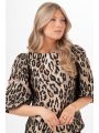 GWYNETH BLOUSE ANTIQUE GOLD/BLACK