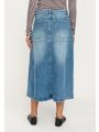 SRWilla Midi Skirt Denim True Blue