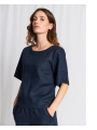 BS Lucianne Regular Fit Top Navy