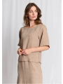 BS Lucianne Regular Fit Top Brun