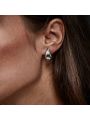 DONNA DROP EARRING SILVER