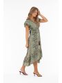 Hollis Dress Azur/Coffee/Gold