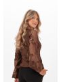 Maeve Blouse Chocolate Brown