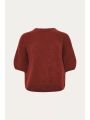 MIMI KNIT JUMPER DUSTY MAHOGANY