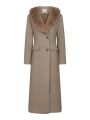 Corina Herringbone Twill Coat